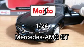 Maisto Обзор На Mercedes-AMG GT: Масштабная Модель: Scale 1/24