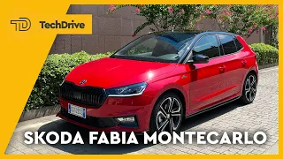 SKODA FABIA MONTECARLO Test Drive PRO e CONTRO