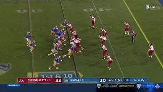 Fresno State at #13 UCLA 2021 (Crazy ending)