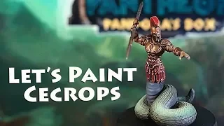 Painting Guide - Mythic Battles Pantheon: Cecrops (easy acrylics)