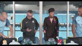 The Etihad Airways Packing Challenge - Featuring Manchester City