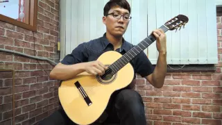 [GuitarMusic SJ] Minuetto - J. S. Bach / Played by S.J