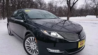 2015 Lincoln MKZ 3.7L AWD Full Review, Start up and Walkaround