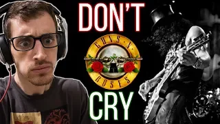 Hip-Hop Head's FIRST TIME Hearing "Don't Cry" by GUNS N' ROSES