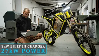 Making of CyberBike / Introducing 27kW Electric Motorcycle!