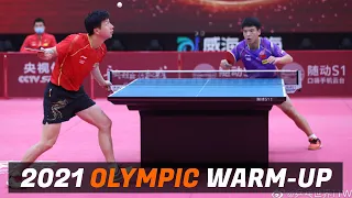 Ma Long vs Xiang Peng | 2021 Chinese Warm-up for Olympic