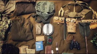 WWII Reenacting US Army Uniforms and Field Gear