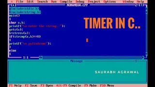 C programming tutorial || timer program in c || c programming || Roast tiktok and support carry.