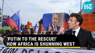 African nation credits Putin, opposes U.S.-led West; France spooked as Russian influence grows