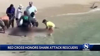 Red Cross honors 3 heroes who rescued shark attack victim in Pacific Grove