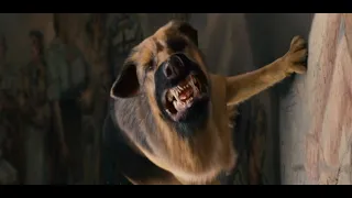 Underdog (2007) - Underdog vs German Shepherds