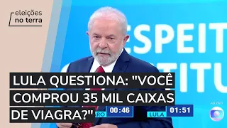 Lula aponta compra de viagra: "Você comprou 35 mil caixas?"