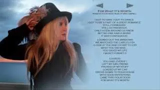 For What It's Worth - w/ lyrics ~STEVIE NICKS