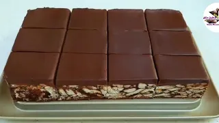 هاد الكيك إدمان حقيقي😋 كيك بارد في 10 دقائق بدون فرن من أفخم الحلويات الباردة Cool cake without oven