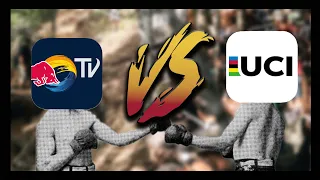 Down Hill Mountain Biking will Never be the Same!!// Red Bull tv vs UCI