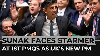 UK PM Rishi Sunak faces lawmakers’ questions for the first time