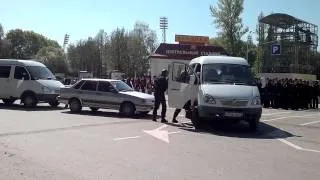 Показательные выступления тульского СОБР