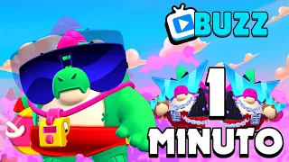 BUZZ EN 1 MINUTO O MAS | BRAWLERS EN 1 MINUTO