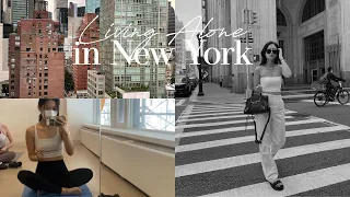LIVING IN NYC | weekend vlog, making new friends & current favorites 뉴욕 브이로그