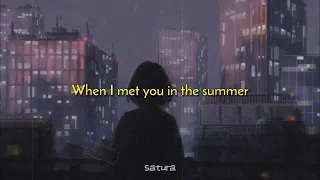 calvin harris - summer (slowed + reverb) [with lyrics]