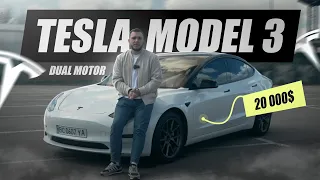 Tesla Model 3 2021 зі США. Найкраще рішення для економної їзди.