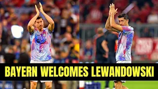 Incredible! This is How Bayern Munich And Fans Welcomed Lewandowski | Bayern vs Barcelona 2-0 | UCL