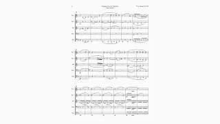 Symphony No. 40 by Mozart for Brass Quintet | SHEET MUSIC