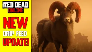 NEW Weekly Drip Feed Content Update - Legendary Ram, Clothes, & MORE! (RDR2 Update Today)