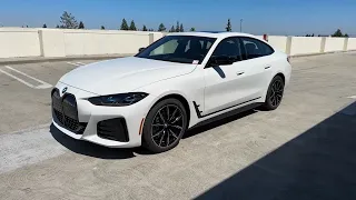 Tour the 2023 i4 M50 in Alpine White | 4K