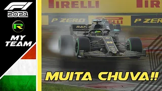 MUITA CHUVA E DIFICULDADES - F1 2021 MY TEAM 50% GP HUNGRIA #149