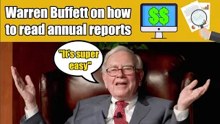 Warren Buffett explains how to read annual reports in 2024