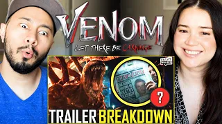 VENOM: LET THERE BE CARNAGE | Trailer Breakdown & Easter Eggs | Heavy Spoilers | Reaction