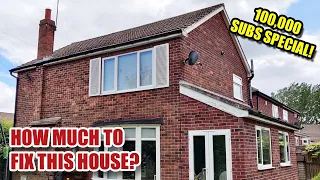 How much to fix this 1950's rental property? 100,000 subs special!