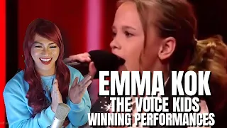 Emma WINS The Voice Kids despite her HEARTBREAKING Story! 😥 | Road To SUCCESS | REACTION VIDEO