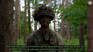 Being an Officer in The Royal Anglian Regiment