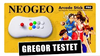 Neo Geo Arcade Stick Pro im Test ✰ Heimkonsole, Stick & Kriegserklärung von SNK an Capcom (Review)