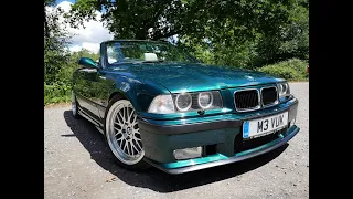 1996 BMW E36 M3 Evolution Convertible 1996 3.2 car review. Is the E36 any good?