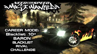 NFS: Most Wanted (2005) - Blacklist #10: Baron - Blacklist Rival Challenge (PC)