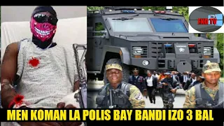 chef gang izo vilaj d dye pran 3 bal la polis debake debake nan vilaj...