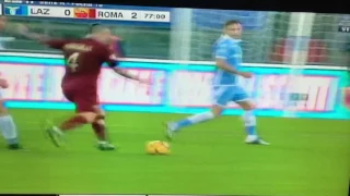 Radja Nainggolan goal vs lazio (roma 2-0 lazio)