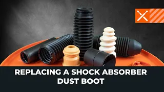 How to change shock absorber dust boots [AUTODOC TUTORIAL]
