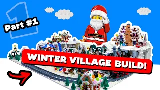 My LEGO Winter Village Build - Part #1