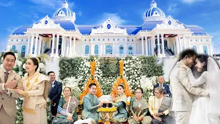 2024 Laos traditional wedding in Vientiane at Saint Phila Convention Hall.