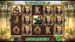 Gratis Spillemaskine: Legacy Of Egypt af Play'n GO