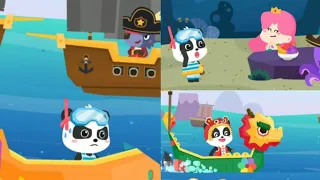 Kiki Panda Berlayar Naik Perahu