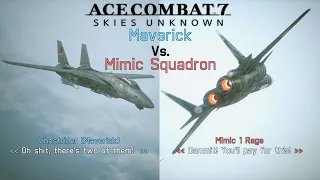 Ace Combat 7 Skies Unknown | Maverick vs. Mimic Squadron | TGM F-14A Tomcat