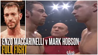 ENZO MACCARINELLI v MARK HOBSON (FULL FIGHT) | CRUISERWEIGHT CRACKER | THE QUEENSBERRY VAULT