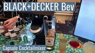 CES 2022: Black+Decker Bev Capsule Cocktailmixer / Automated Bartender
