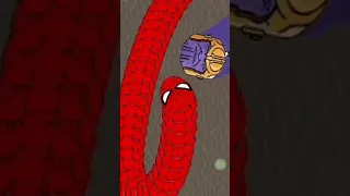 Biggest Worm Super Hero Marvel Spiderman #025 #short video #short