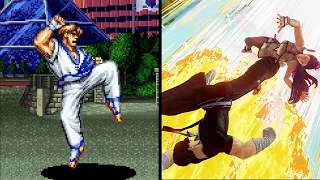 Evolution of Kim Kaphwan's Hououkyaku 1992-2023 (Fatal Fury & KOF)